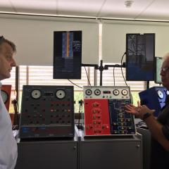 UQs Andrew Garnett and FSD Instructor Assessor Dean Devenish